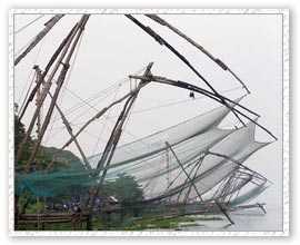 Fishing Net, Cochin Tour  & Travel