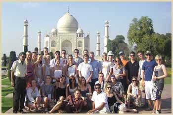 Student Group Tour, Agra